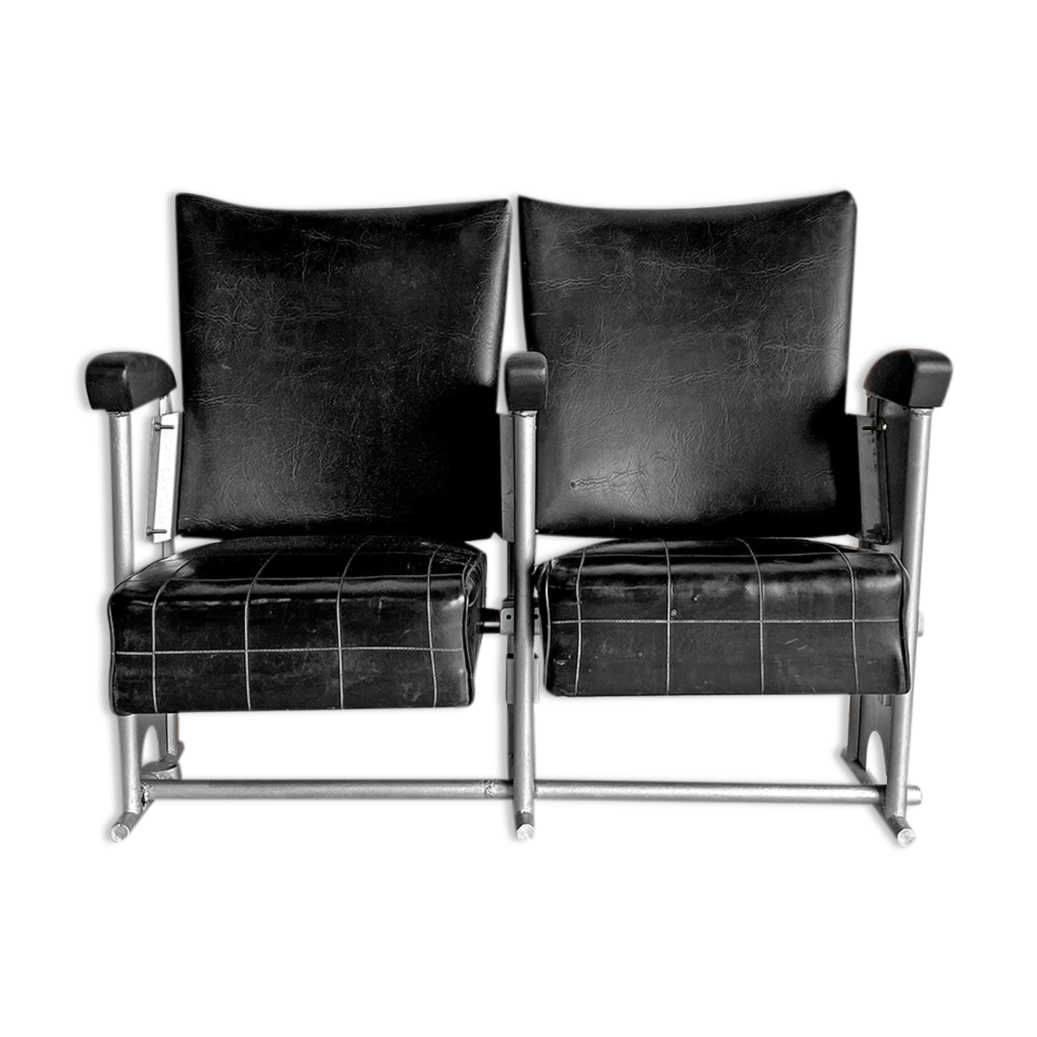 Vintage cinema bench 1960