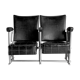 Vintage cinema bench 1960
