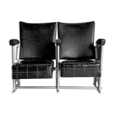 Vintage cinema bench 1960
