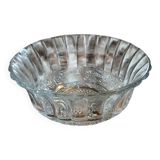 Antique cut glass salad bowl