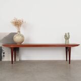 Console en chêne, Danemark années 1970