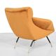 Pair of fabric armchairs, Italy, 1960s.