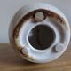 Cracked ceramic apple