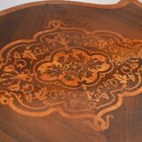 Napoleon lll style marquetry table