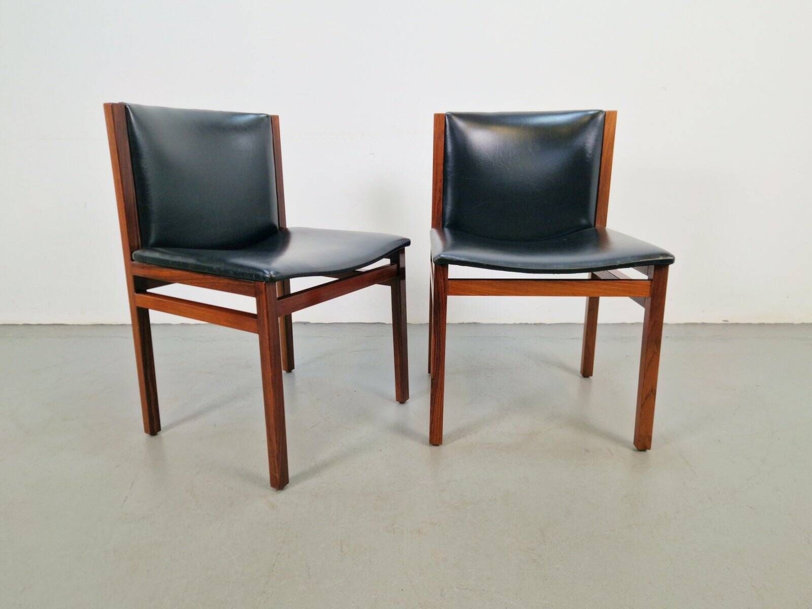 Vintage Chairs by Tito Agnoli for La Linéa, Italy, 1960, Set of 2