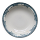 Vintage round, shallow serving dish, Saint Amand earthenware, Nouvelle Usine Cé