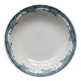 Plat de service rond et creux vintage faïence Saint Amand Nouvelle Usine Cé