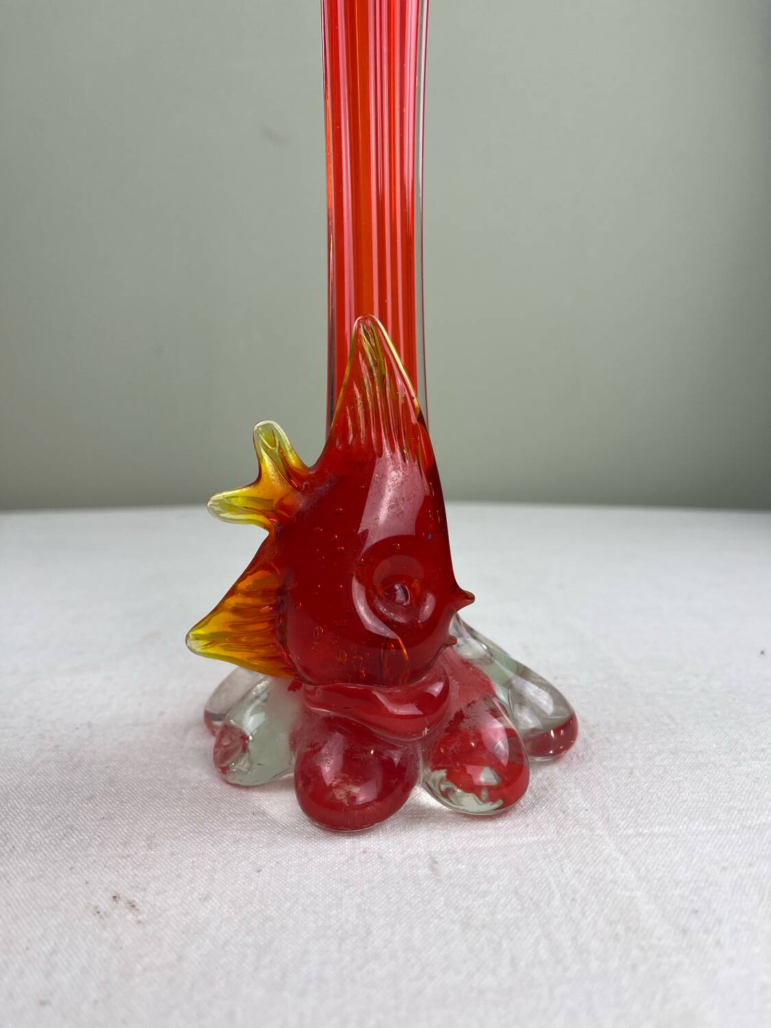 Murano fish soliflore