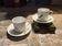 Two monastic porcelain cups