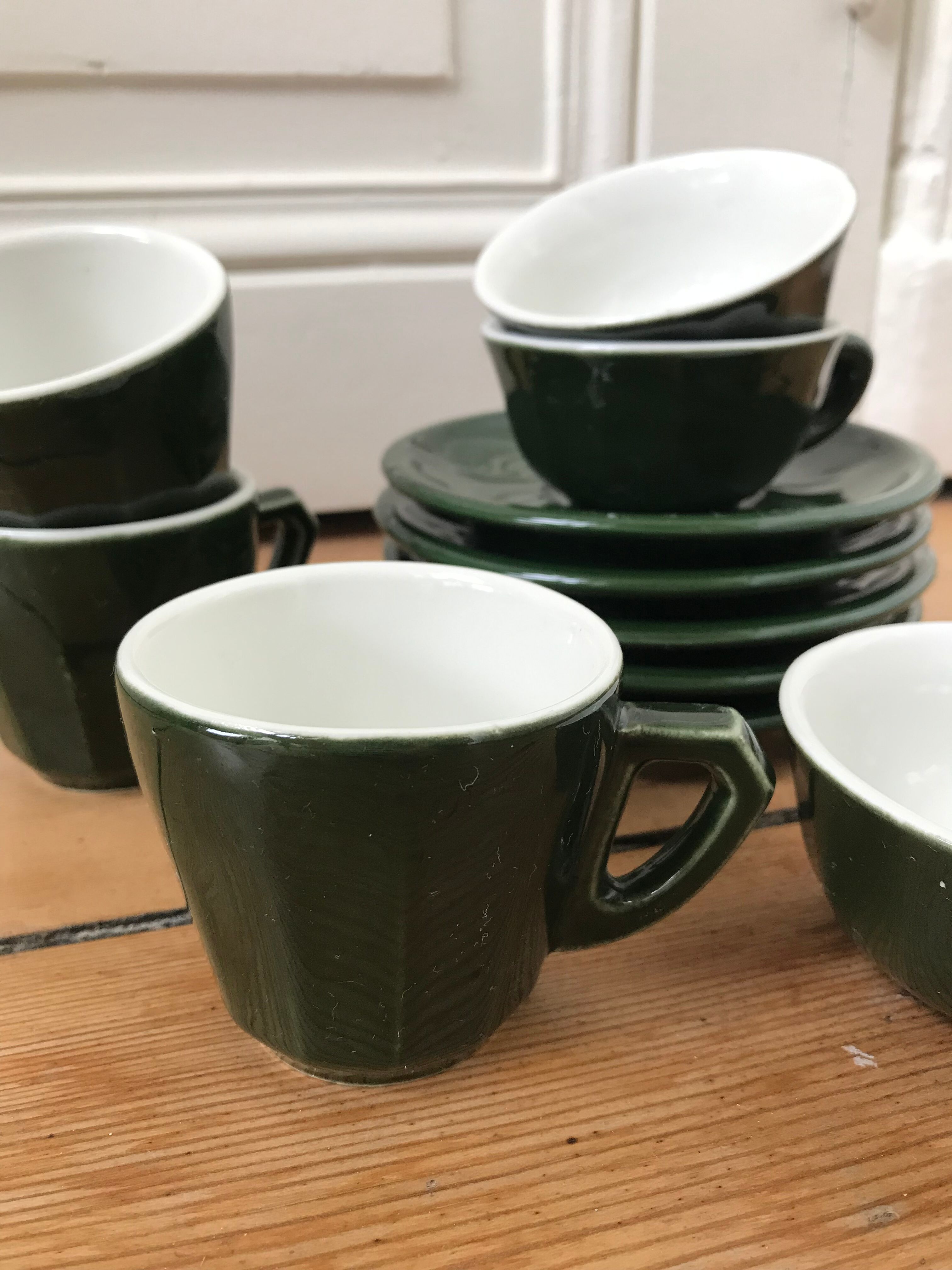 Series of cups and under cups