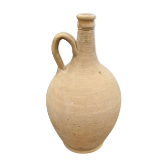 Raw terracotta jug