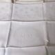 Set of 12 linen / cotton damask cloth napkins