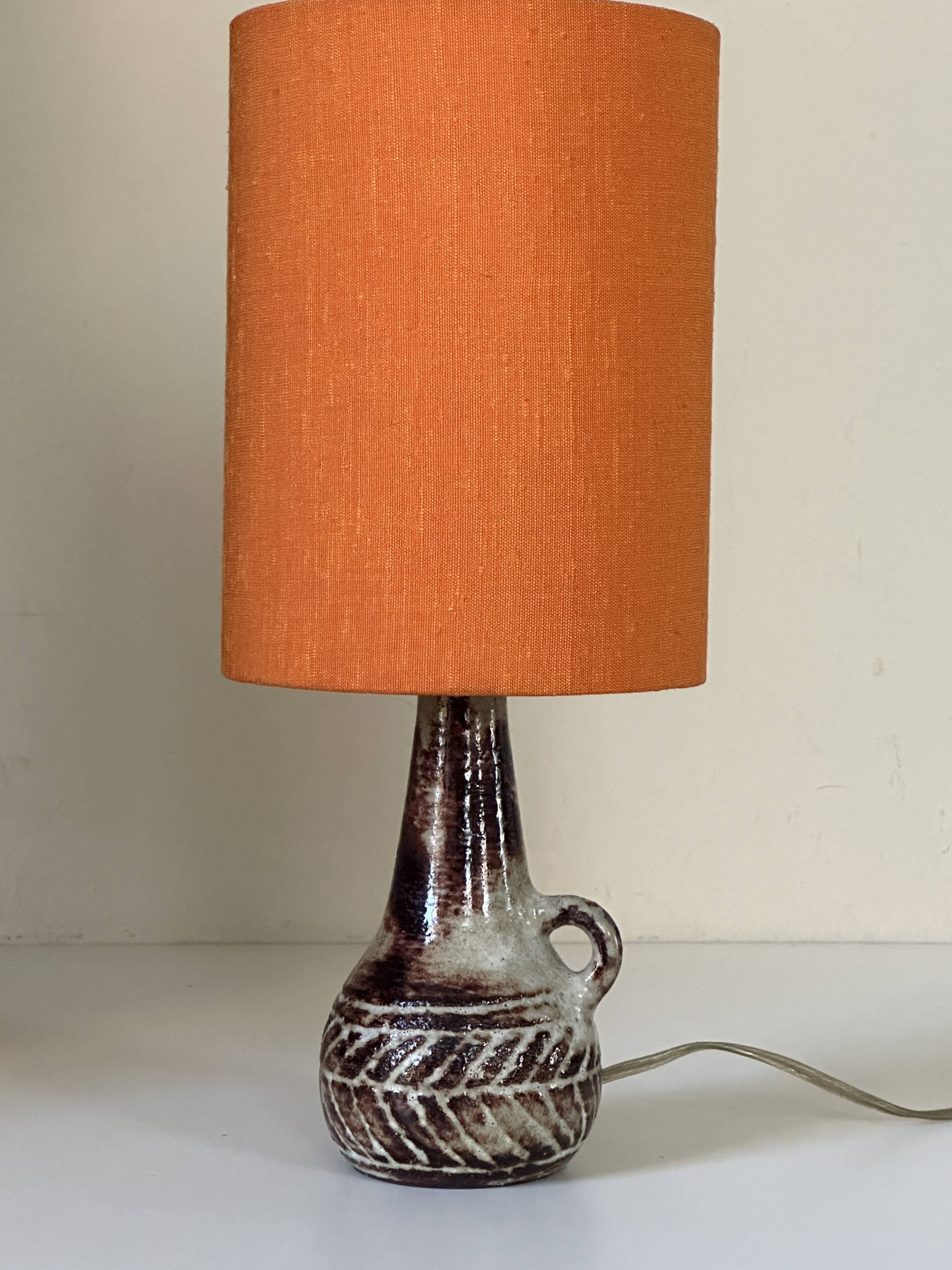 Lampe en céramique Olivier petit design vintage années 60