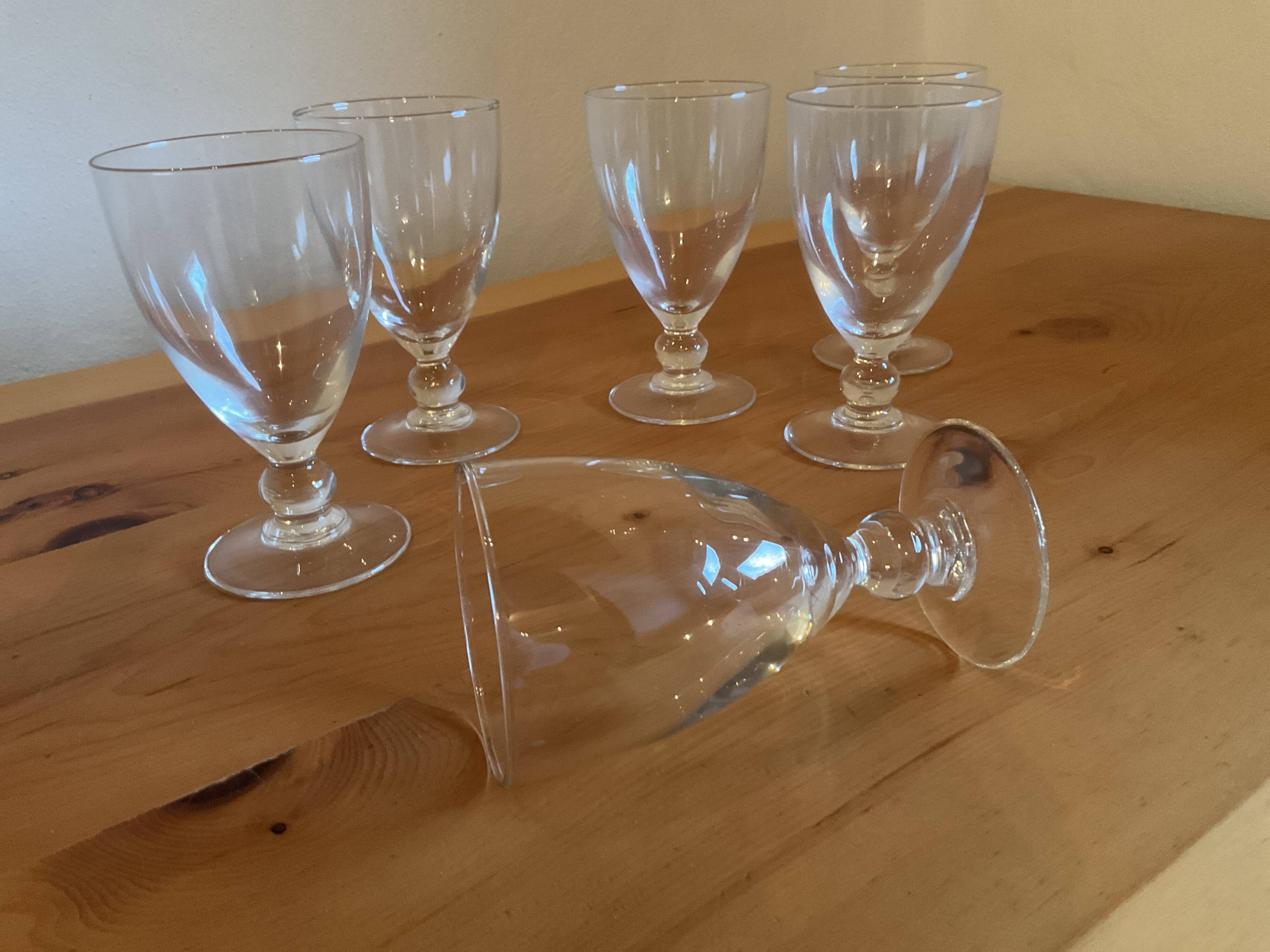 6 25cl Luminarc stemmed glasses