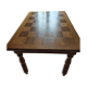 Table en chêne massif extensible