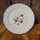 Round dish Salins Mle Rosemonde Floral decoration