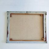 Oil on canvas bouquet of flowers