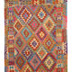 Kilim afghan 192 x 145 cm