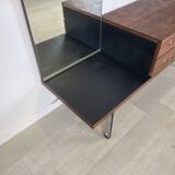 Vintage 1970s rosewood dressing table entrance cabinet