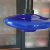 Multicolored waterfall hanging lamp