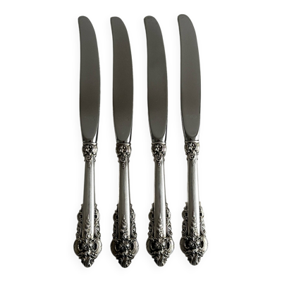 1 couteau ancien en métal argenté
