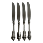 1 couteau ancien en métal argenté