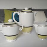 Ensemble cafetière, sucrier, pot à lait