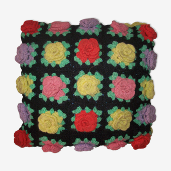 Coussin crochet