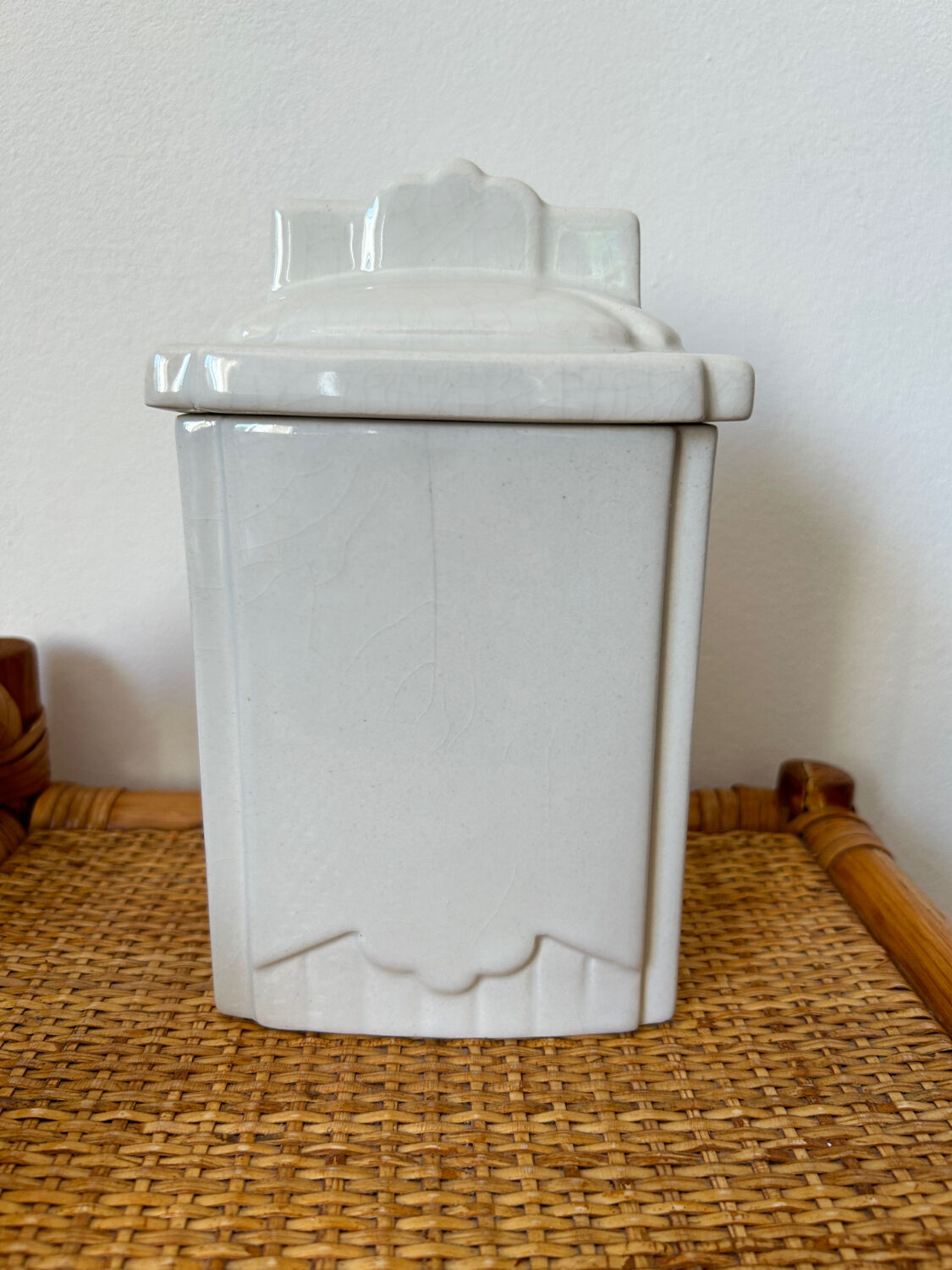 Duo vintage spice jars