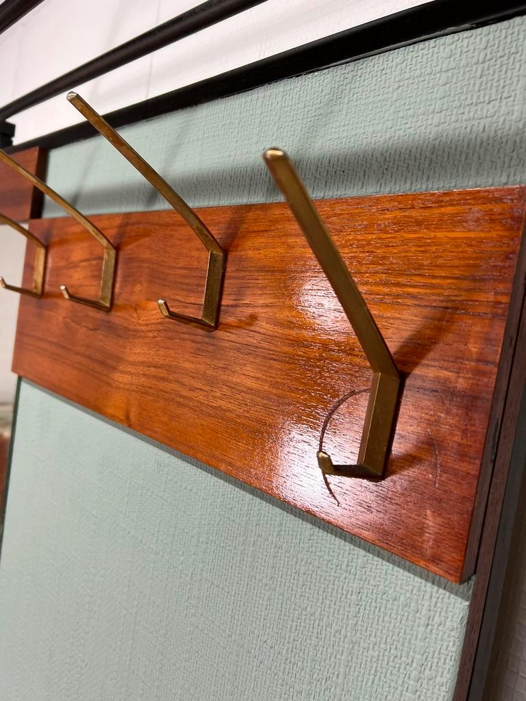 vintage coat rack furniture / standing coat rack