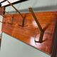 vintage coat rack furniture / standing coat rack