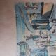 Aquarelle "Rue de la montagne Sainte Geneviève àParis"