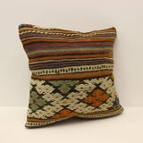 Coussin kilim turc,40x40 cm,k-1370