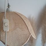 Rattan suspension, cannage flower shape