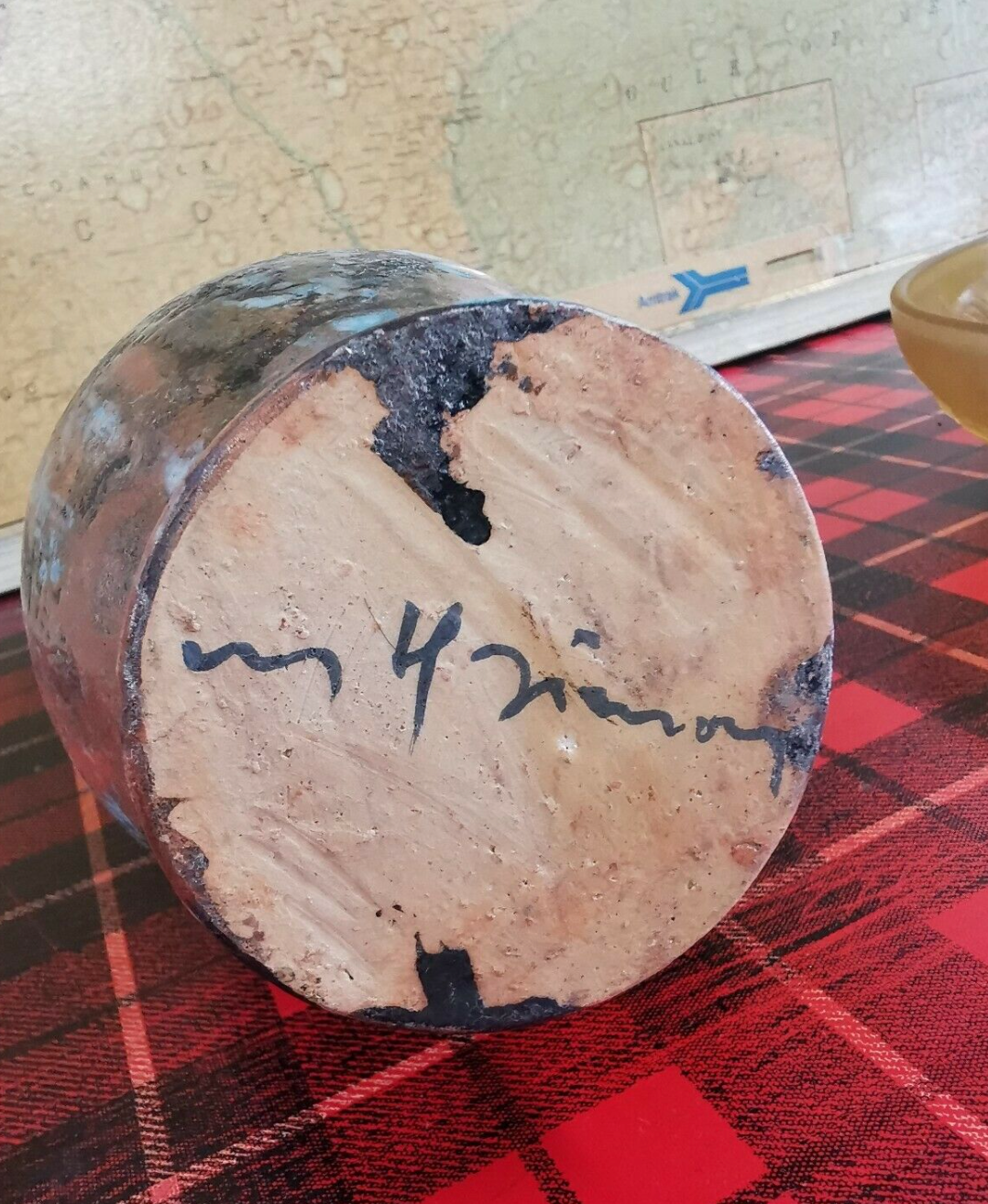 Vintage ceramic pitcher