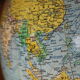 Globe terrestre girard et barrere 1960
