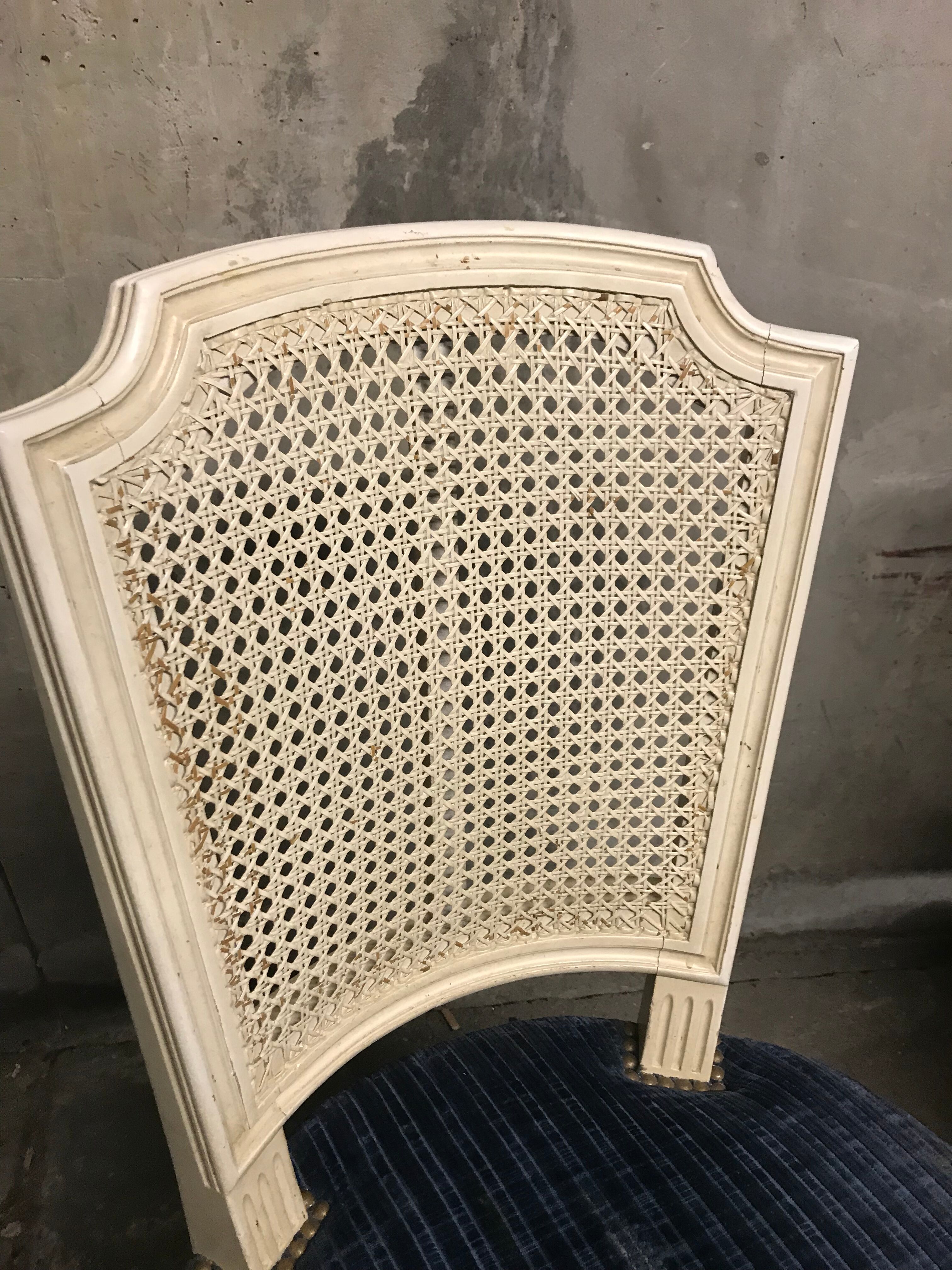 Suite of 4 Louis XVI chairs