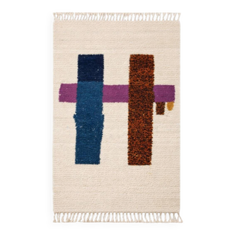 Moroccan Berber rug Beni Ourain 240X160cm