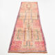 3x9 Vintage Geometric Runner Rug, 89x283Cm