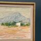 Original Swedish Oil on Canvas – “Coastal Landscape” by Ib Tollberg