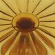 Amber Art Deco Cake Platter / Pastry Dish – Depression Glass