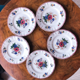 Set of 5 small plates modelE Agreste
