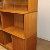 Vintage Oscar bookcase in oak, 1960s