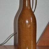 Stoneware bottle lamp