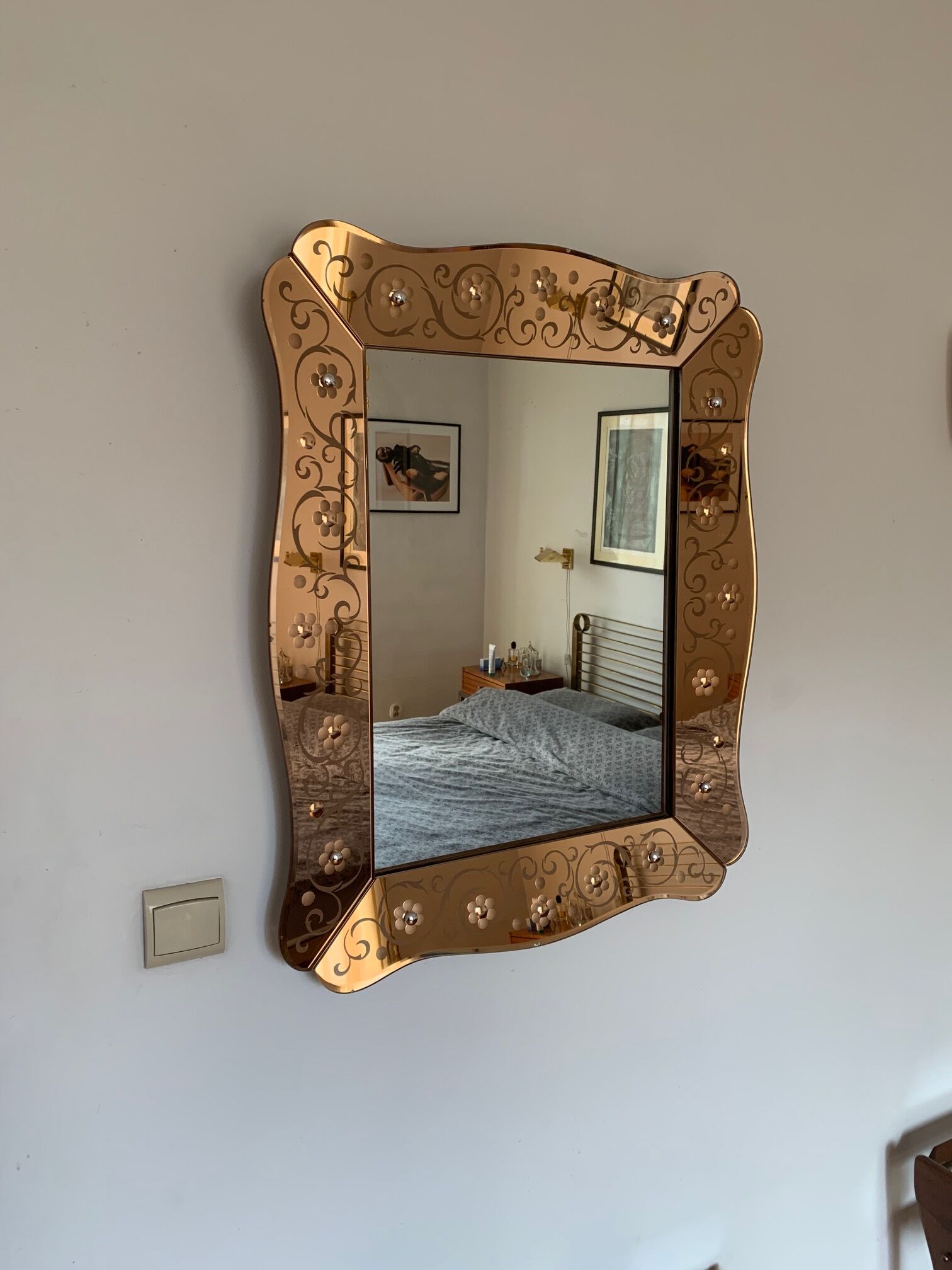 Cristal Arte mirror
