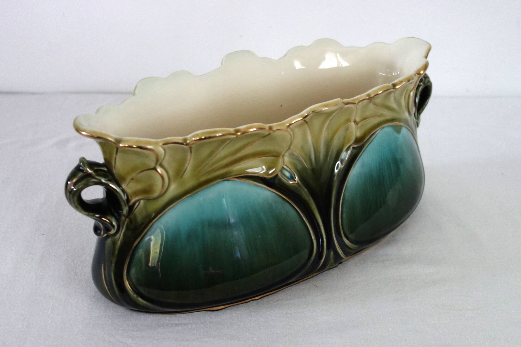 Art Nouveau planter by Gustave de Bruyn