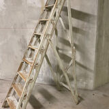 Large white stepladder
