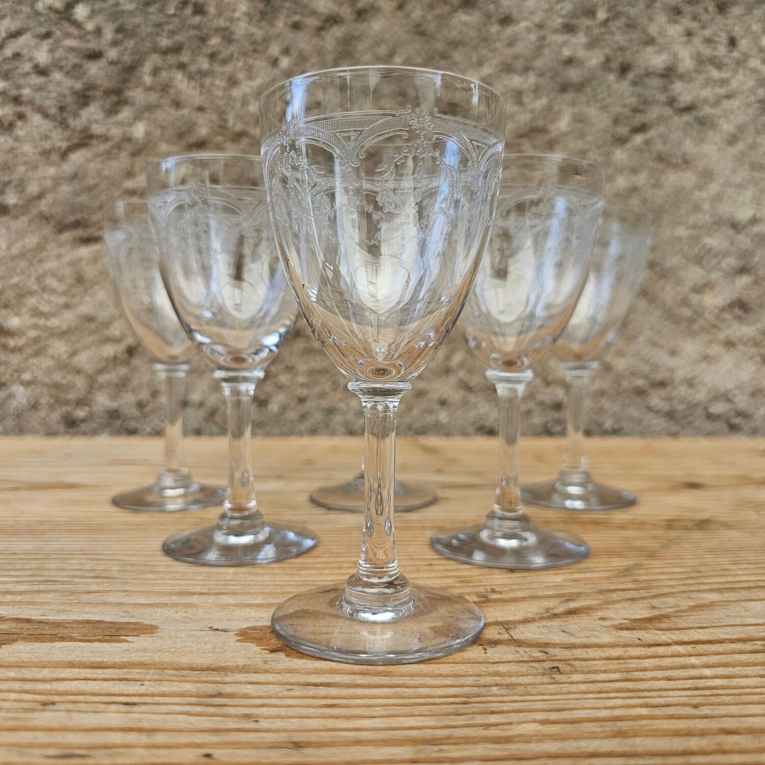 “Manon” St-Louis wine glasses