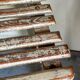 Patinated workshop stool old early twentieth century
