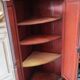 Corner cabinet in solid ash, circa 1840